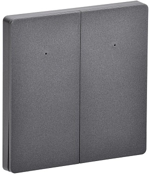 ITEQ SMART-выключатель 2-кл. 16А с нейтр. WIFI+BLE сер. IT-SM2NWBI-K03