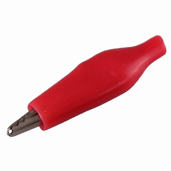 Зажим "Крокодил" 5 А 46 мм - изолированный