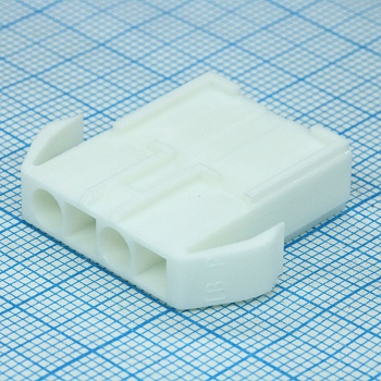 ELR-04V - Корпус разъема розетка 4 контакт(-ов) 4.5мм прямой монтаж на кабель пакет