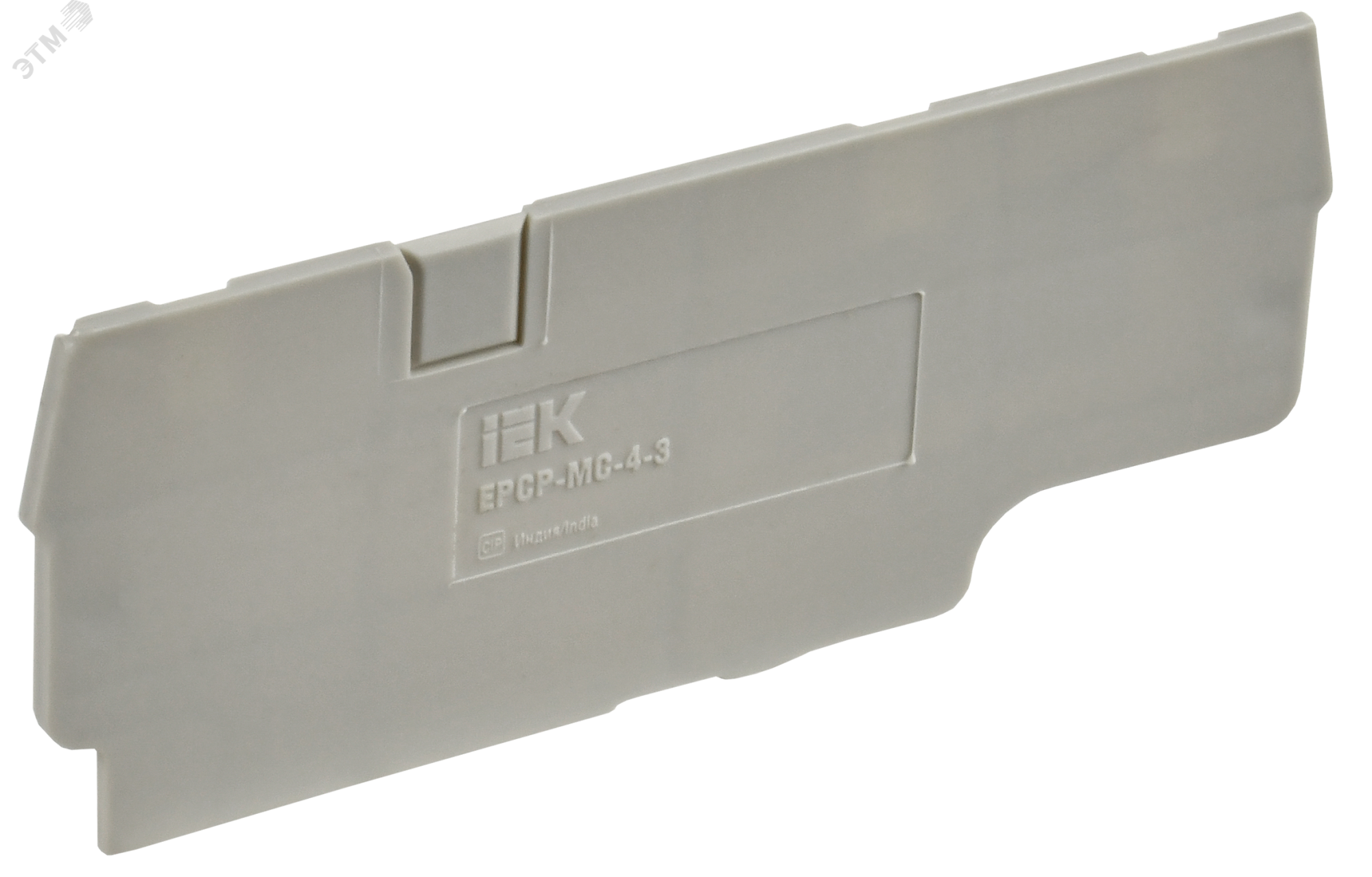 Заглушка для CP-MC 3 вывода 4мм2 серая YCT22-00-3-K03-004-ZGL