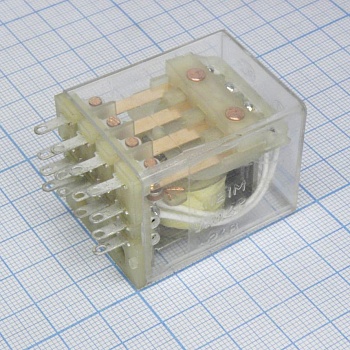 РП21М-004 УХЛ4-24 - Реле промежуточное. 4 контактные группы. постоянный ток.