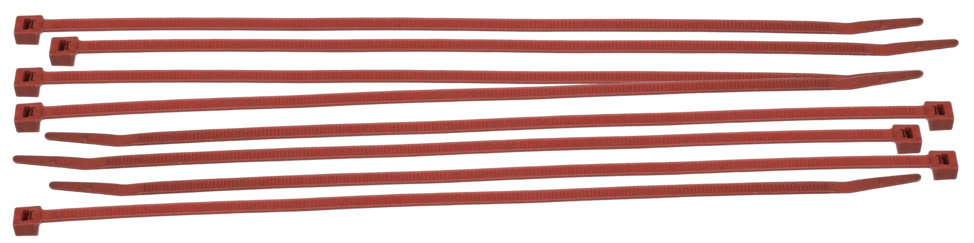 gws196351 - Хомуты нейлоновые, 200х3.6 мм, цвет – красный, 100 шт/упак