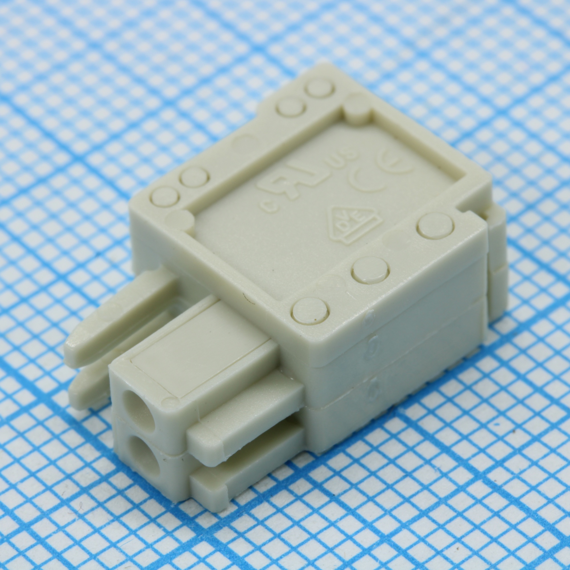 8EDGK-2.5-02P-11-01A(H) - Разъемный клеммный блок серия 8EDGK-2.5 2 контакта