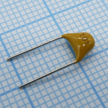 TS170R1H101J8BNB0R - Конденсатор керамический многослойный 100пФ 50В NPO ±5% радиальный 5.08мм 125°C россыпь