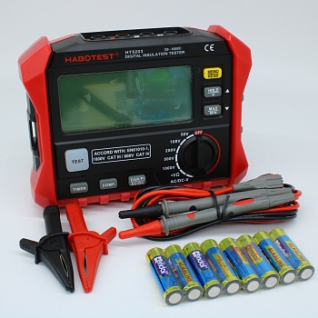 HT5203 - Измеритель сопротивления изоляции до 1000В