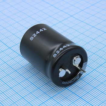 LZ250M221M300KKKYL0R - Конденсатор алюминиевый электролитический 220мкФ 250В ±20% (22 X 30мм) защелкиваемые выводы 10мм 1090мА 2000час 105°С россыпь