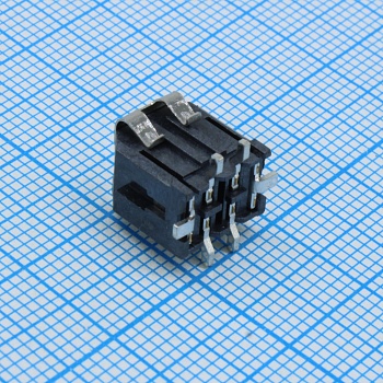 DS1073-07-2X2MS6BR - Разъем штыревой двухрядный  (2х2) на плату SMD