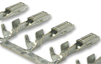 345806-1 - Контакт-гнездо прямой монтаж на кабель рейка автомобильного применения