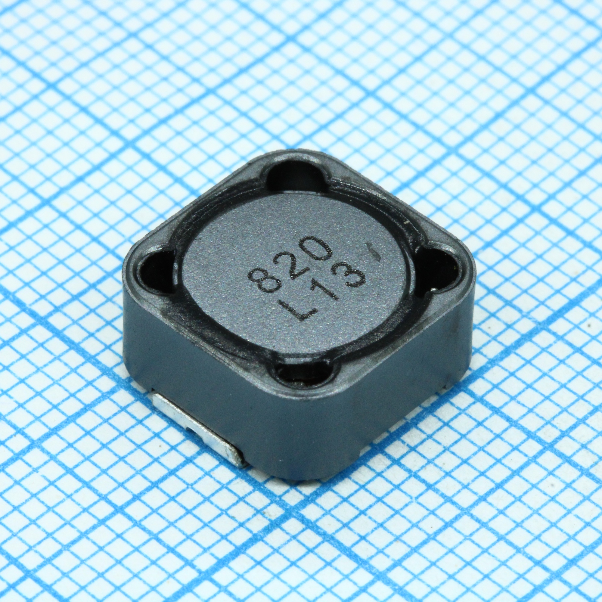 CDRH125NP-820MC - Силовая SMD индуктивность 82мкГн ±20% 1.4A 0.14Ом c магнитным экраном