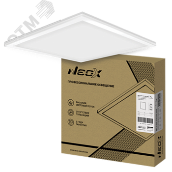 Светильник светодиодный ДВО-02 4040-ОПАЛ 40Вт 230В 4000К 3600лм 595х595х25 универс. панель 4690612038803