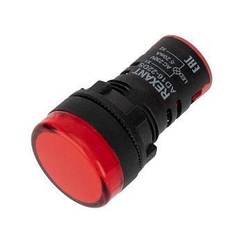 AD22-230 В красная - Лампа индикаторная светодиодная 220В D22
