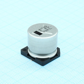 EEEFK1C472AM - Конденсатор алюминиевый Lytic 4700мкФ 16В ±20% (18 X 16.5мм) для поверхностного монтажа 2060мА 5000час 105°С автомобильного применения лента на катушке