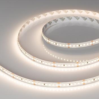 Лента RT-A168-10mm 24V Warm3500 (17 W/m, IP20, 2835, 5m) 028602(2) - Светодиодная лента RT-A168, открытая. Светодиоды 2835, 168 шт/м (840 шт на 5 м), белая плата, ширина 10 мм, скотч 3M. Цвет ТЁПЛЫЙ 3500 K, цветопередача CRI>85, угол 120°. Питание 24V, мо