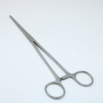 Зажим монтажный прямой 270мм - выполнен из нержавеющей стали