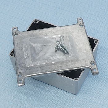 G0471F - Алюминиевый корпус с фланцами некрашеный