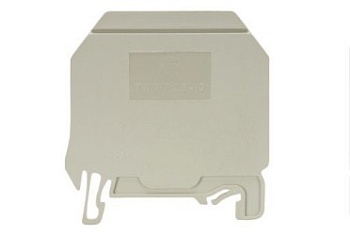 Пластина разд. TW WT 2,5-10 - Разделительная пластина, для клемм WT 2,5..., цвет: серый