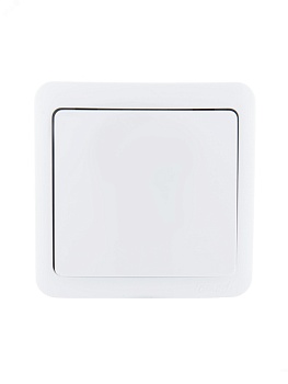 Выключатель 1-кл. 1п ОП Viola 10А IP20 бел. 751-0200-100