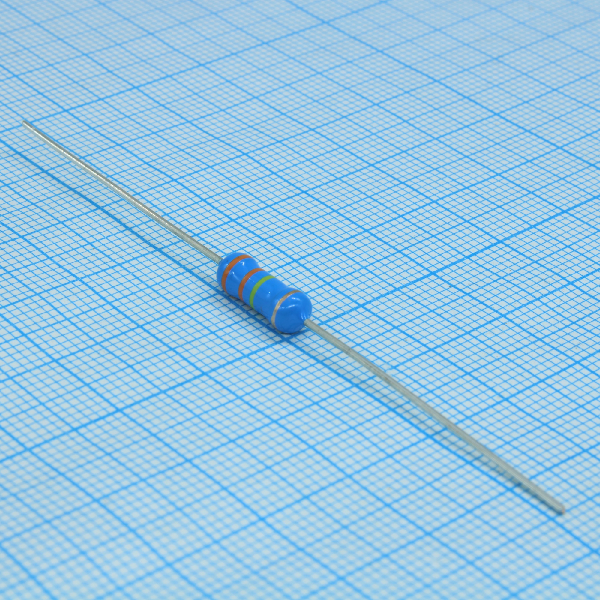 MF100J330KT - Резистор металлопленочный 1Вт 330кОм ±5%