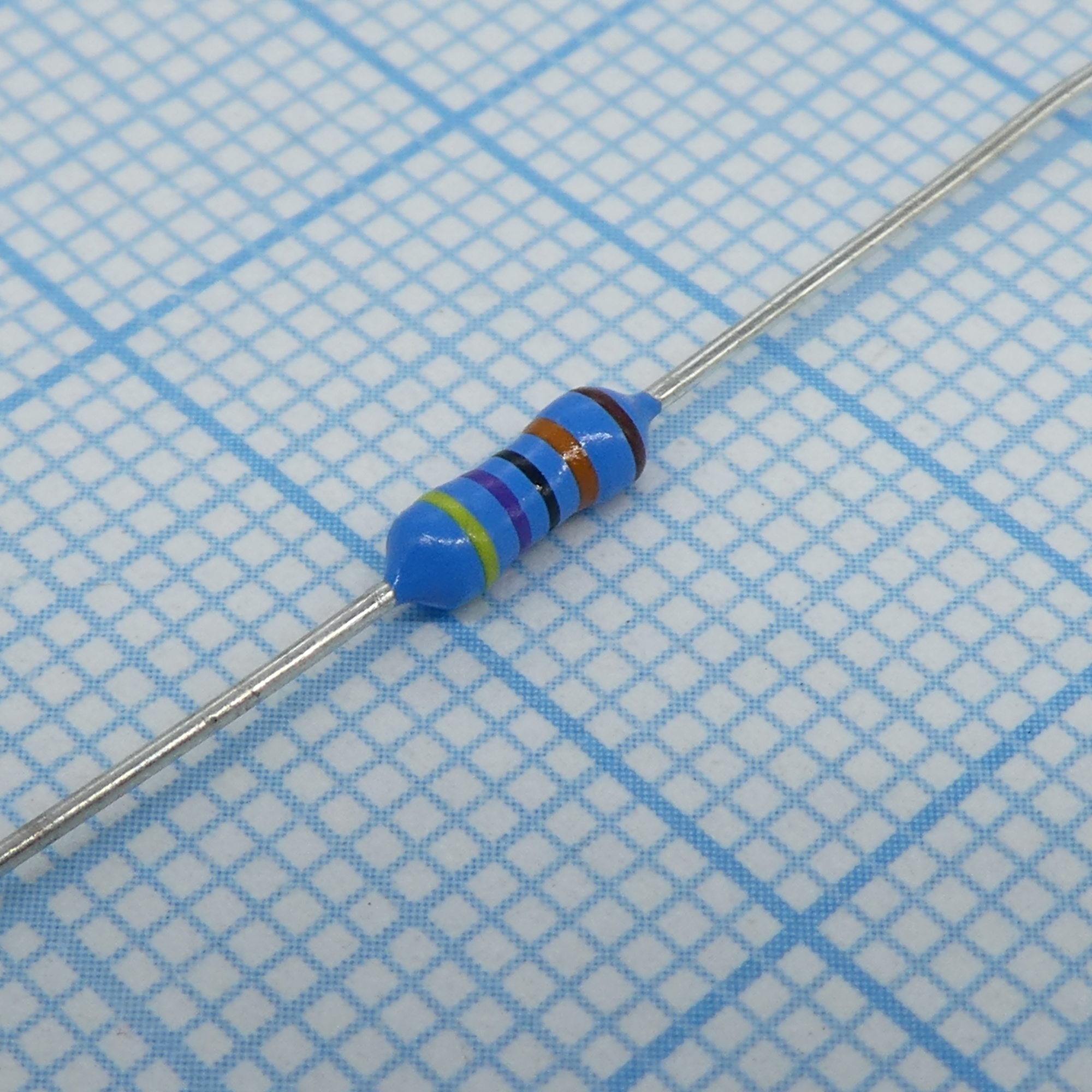 MF0207FTE52-470K - Резистор металлопленочный 0.6Вт 470кОм ±1%