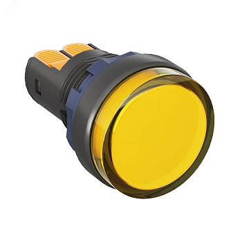 Сигнальный индикатор  со встроенным диодом 220В, желтый M22L-F220YPP