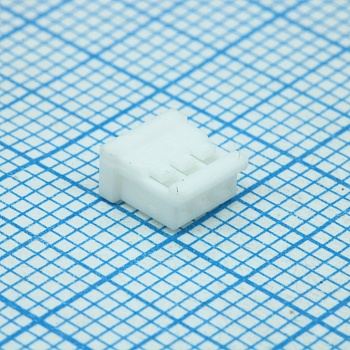 874390300 - Корпус разъема, гнездо 3 контакта, шаг 1,5мм вертикальный