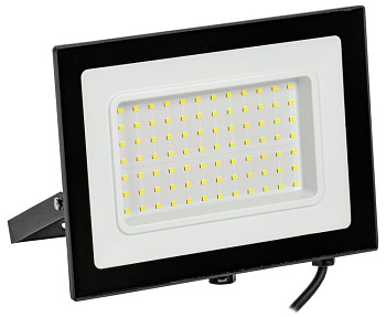 Прожектор светодиодный СДО 06-100 IP65 4000К черн. LPDO601-100-40-K02