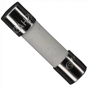 0215002.MXP - T  250 V 2 A 5x20 mm в керамическом корпусе