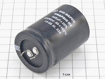 Конденсатор 560мкФ 400В 35x50 105°C