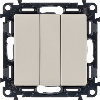 Выключатель 3-кл. СП Valena Life 10А IP20 250В 10 752503