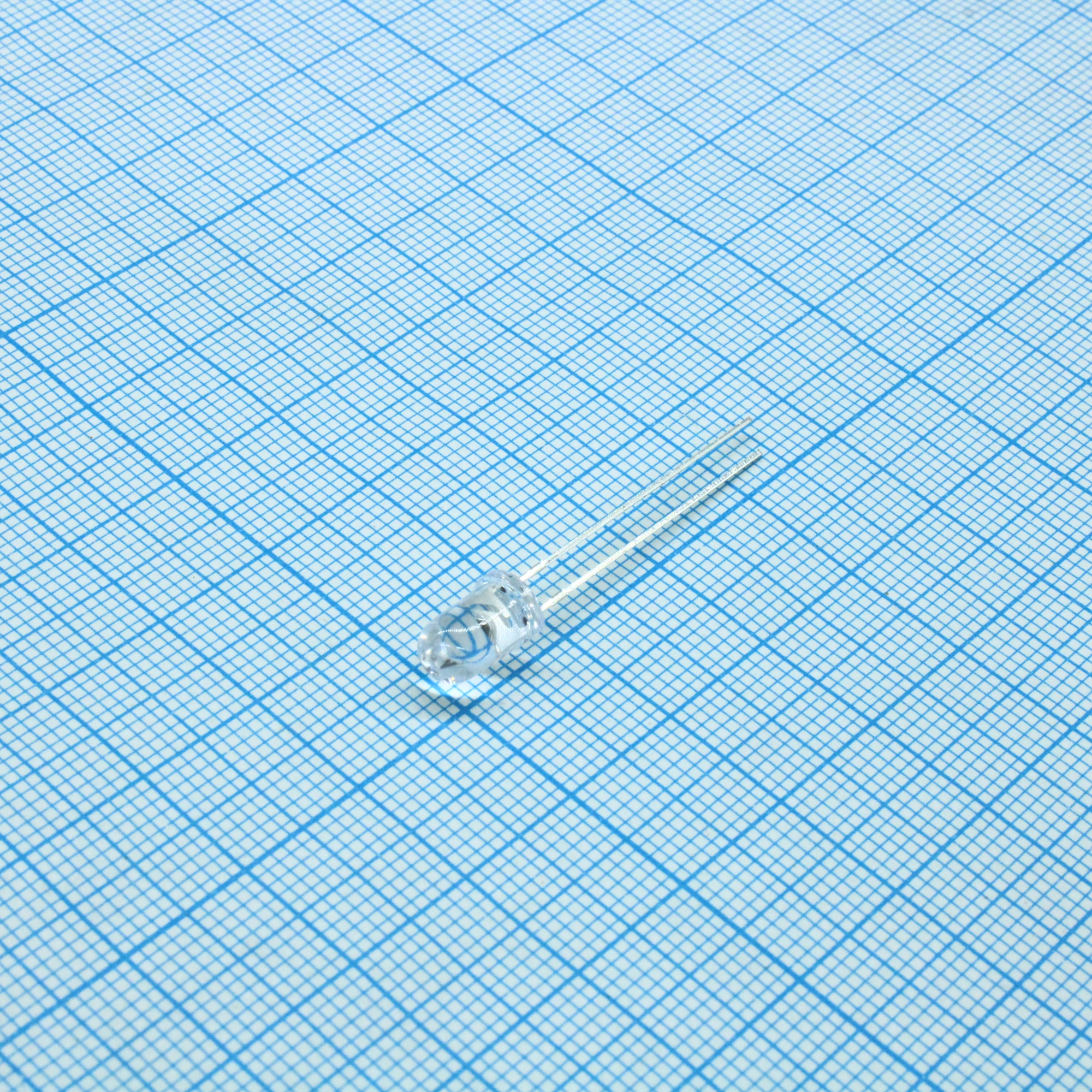 L-53VBC-D - Светодиод 5мм/синий/470нм/4300-7000мкд/прозрачный/20°