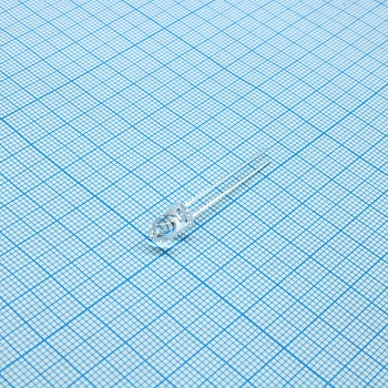 L-53VBC-D - Светодиод 5мм/синий/470нм/4300-7000мкд/прозрачный/20°