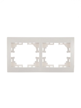 Рамка 2-м Mira горизонт. бел. 701-0200-147