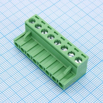 2EGTK-5.08-08P-14-00 - Разъемный клеммный блок, 8 контактов. Серия 2EGTK-5.08