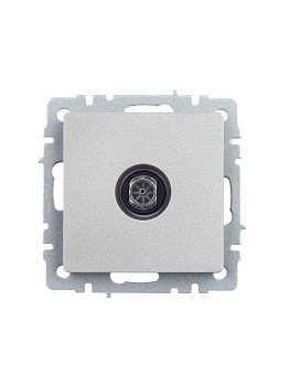 Розетка телевизионная оконечная TV СП Brite РТВ11-0-БрА алюм. BR-A10-O-K47