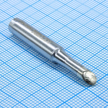 T900-4C - Жало для паяльной станции ST80/AT937/AT989/AT989D/ST8802/AT8502D скошенный под 45° круг 4.0мм