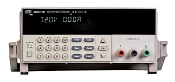 АКИП-1121 - Источник питания постоянного тока 108Вт, 1 канал 0-72В/1.5А, дискретность  10мВ/ 10мА