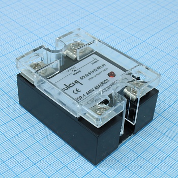 SSR-1 440V 80A (Z)D3 (3-32V) - Твердотельное реле R-с мгновенным (случайным) включением, 80 А, 440 В, упр.напряжение 3-32В, сопротивление изоляции 1000 МОм