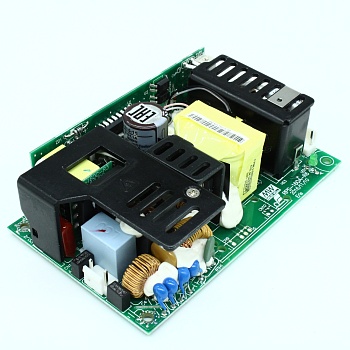 RPS-160-15 - AC-DC, med, 159.5Вт, вход 90…264В AC 47…63 Гц, 127…370B DC, выход 15В/0…10.3А, рег. вых. ±10%Uном, изоляция 4000В AC, на плате 127х76.2х33мм, -20…+70°С, с корректором коэф. мощности
