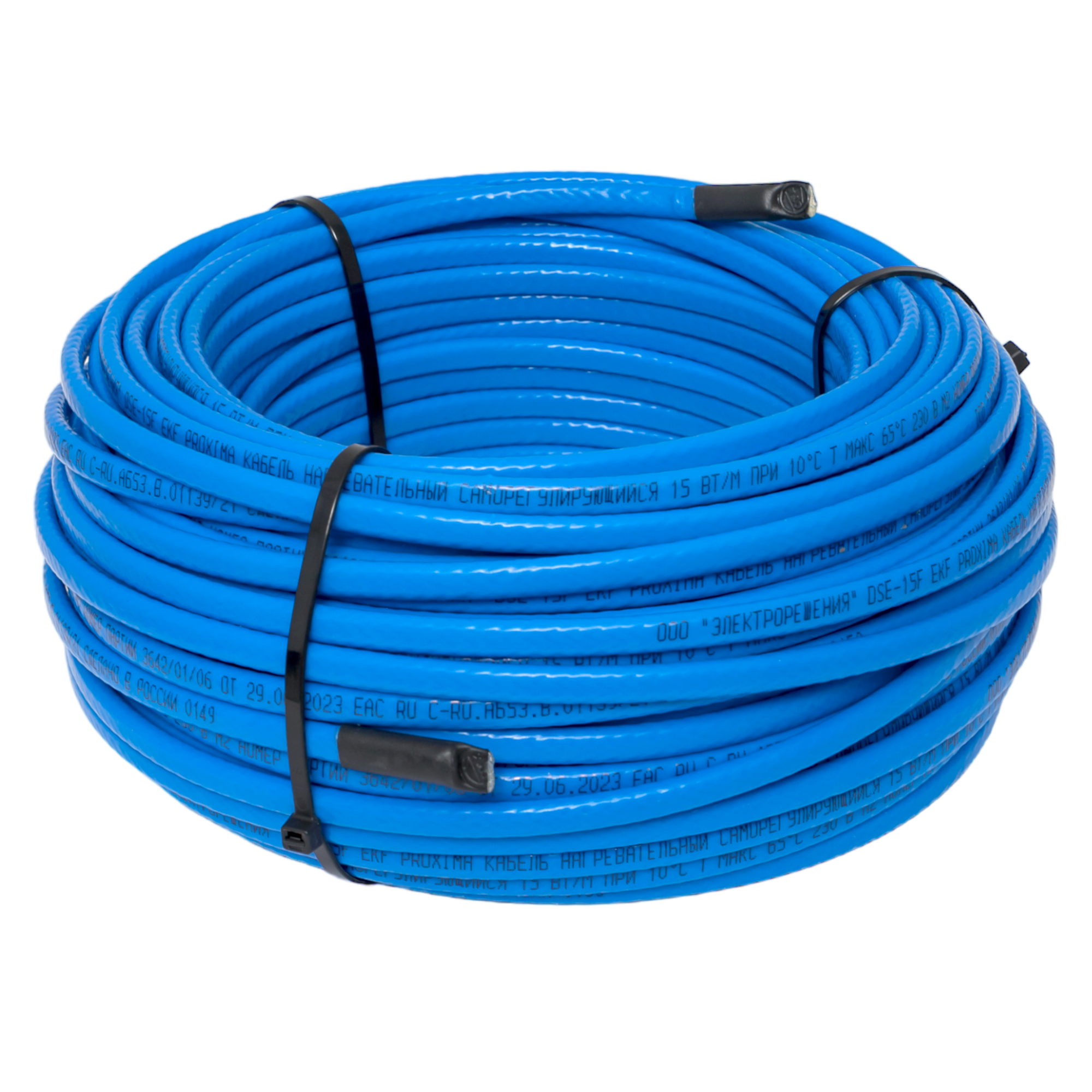 Кабель нагревательный саморегулирующийся DSE-15F (15 Вт/м) 200 м DSE-15F-200