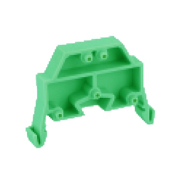 Концевой кронштейн UJ2-2.5J1(GN) - Концевой кронштейн, для клемм UJ2-2.5, цвет: зеленый