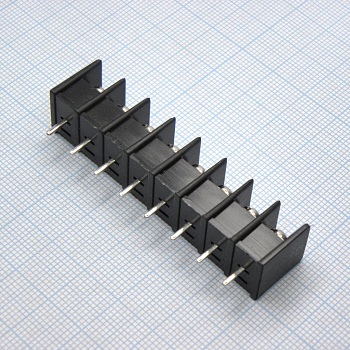 DG25C-B-08P-13-00A(H) - Барьерный клеммный блок 8 контактов. Серия DG25C-B