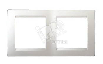 Рамка 2-м Simon15 бел. 1500620-030