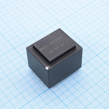 KSP-BVEI3042041 - Трансформатор питания 2.6ВА  230В 9В/289мА до+40°C (EI 30/15.5)27.3мм