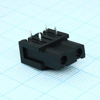 2EDGA-7.62-02P-13-00A(H) - Блок клеммный соединительный 2 контакта шаг 7.62мм на плату