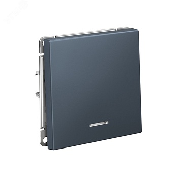 Выключатель 1-кл. ArtGallery (сх. 1а) 10AX с подсветкой механизм грифель SE GAL000713