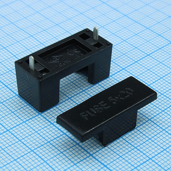 L-KLS5-242 - Держатель под предохранитель 5.2х20мм (с крышкой)