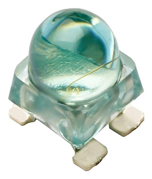 ALMD-CE3F-XZ002 - Светодиод SMD 4 вывода InGaN голубой 30°, 16Кд, 505нм