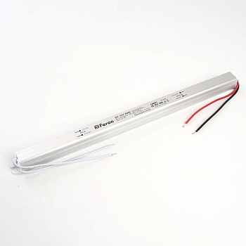 Драйвер светодиодный LED 60w 12v ультратонкий 41345