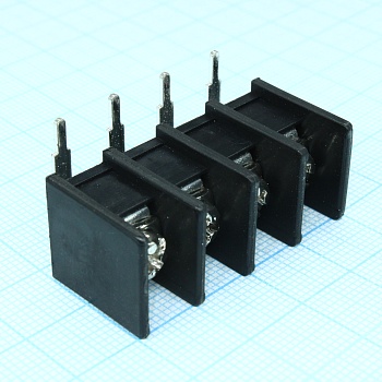 DG45R-B-04P-13-00A(H) - Барьерный клеммный блок 4 контакта. Серия DG45R-B
