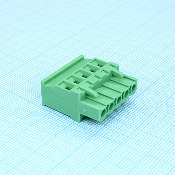 MVSTBR 2.5/ 5-ST - Разъемы для печатной платы, номинальный ток: 12 A, расчетное напряжение (III/2): 320 В, номинальное сечение: 2,5 мм?, полюсов: 5, размер шага: 5 мм, тип подключения: Винтовой зажим с натяжной гильзой, цвет: зеленый